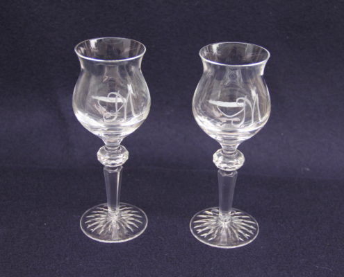 マイセンのワイングラス