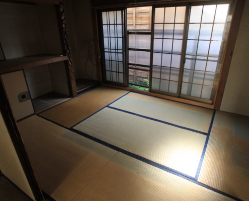 不用品処分整理後