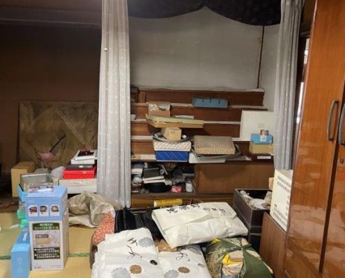 遺品整理前のお部屋