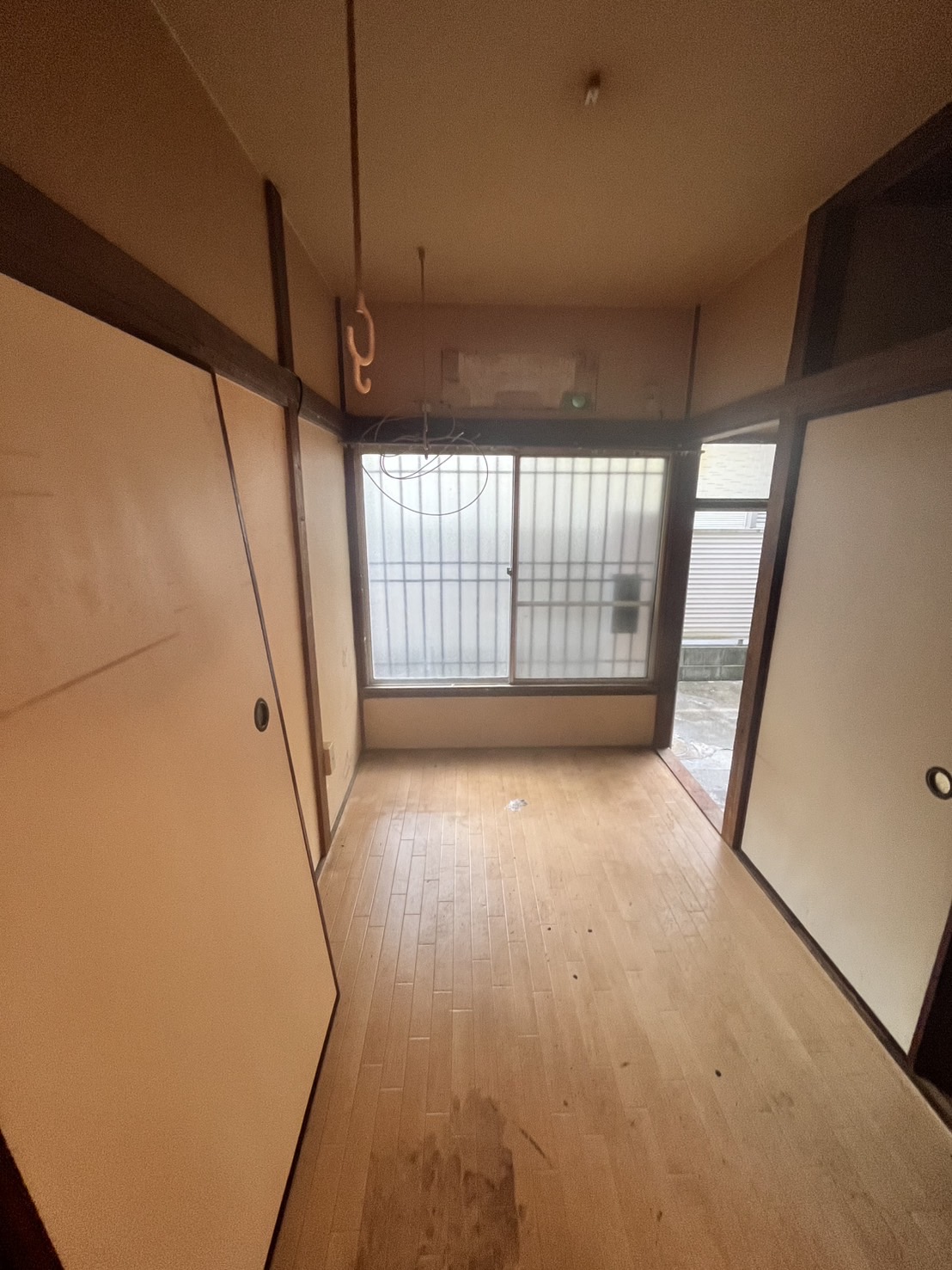 東京都練馬区石神井の戸建てで行ったゴミ屋敷片付け後の室内写真